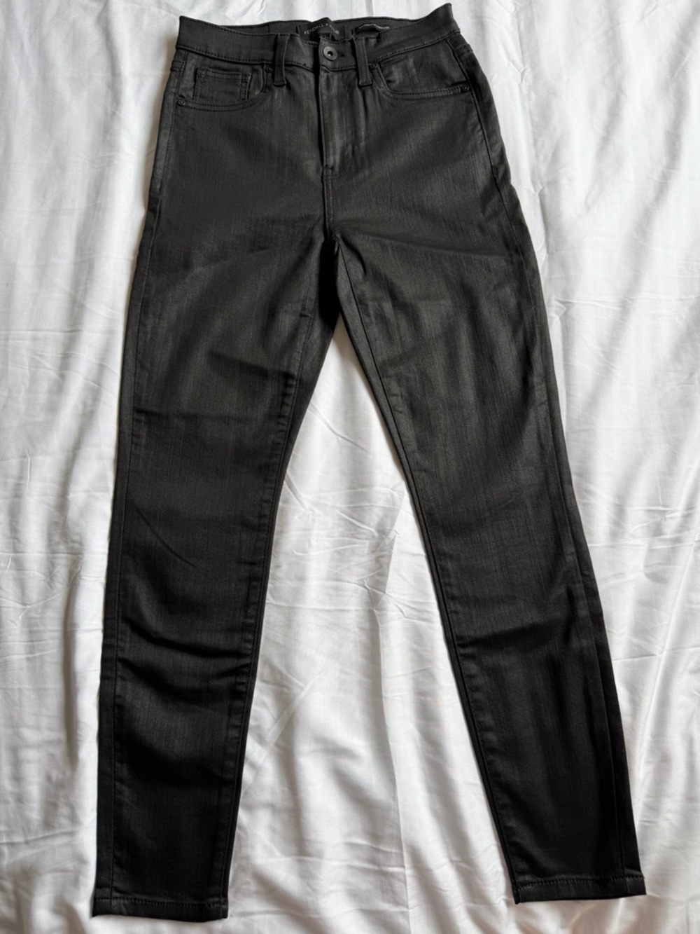 Kendall + Kylie The Kontour High Rise Skinny Black Jeans Women’s